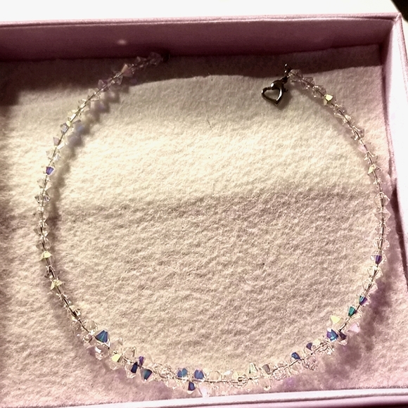 Swarovski Jewelry - Swarovski Crystal Hand-Made Sexy Choker Heart Clasp